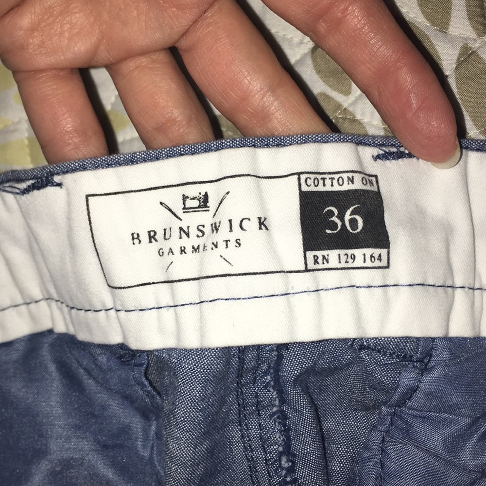 Brunswick Blue Shorts. Size 36. View 3